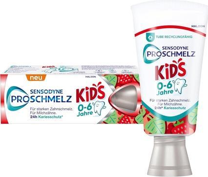 Actual product image Sensodyne Proschmelz Kids Toothpaste for Strong Tooth Enamel 50ml (50 ml)