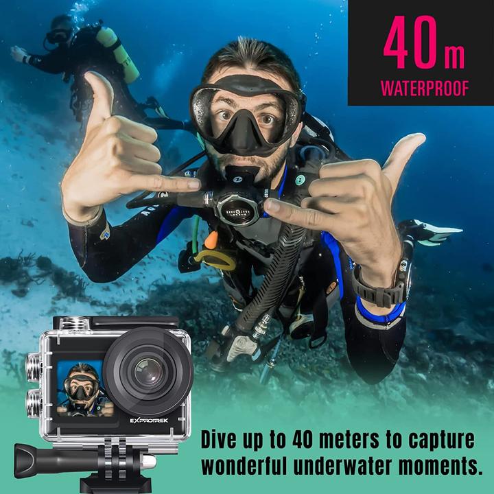Image du produit Exprotrek Caméra sous-marine 4K (Noir) (60p, WiFi)