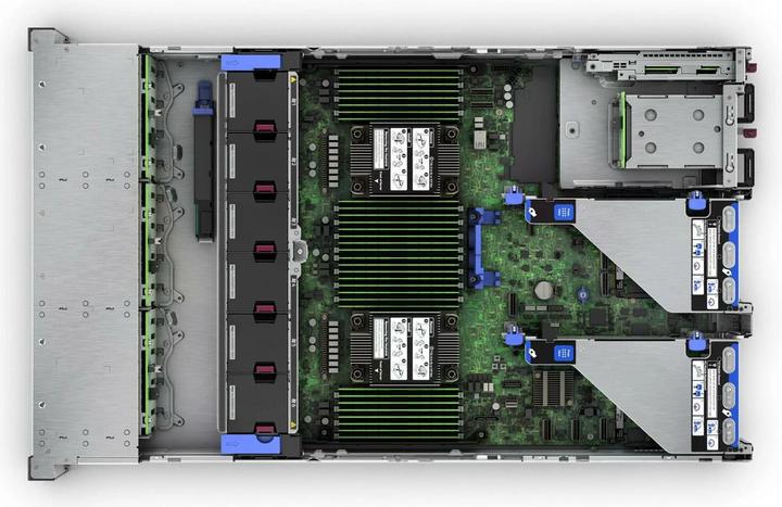 Productafbeelding HPE E ProLiant DL380 Gen11, Intel Xeon 5415+ 8-core, 1P, -R, MR408i-o, NC, 8SFF, 100 (Intel Xeon Gold 5415+, 32 GB, Rack Server)