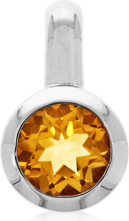 Produktbild Xen Anhänger mit 7 mm Citrin ca. 1,25 ct. (925 Sterling Silber)