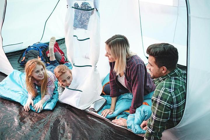 Produktbild Bestway ZELT PAVILLO FAMILY DOME 6 (490X380X195C M) (Kuppelzelt, 17.88 kg, 6 Personen)