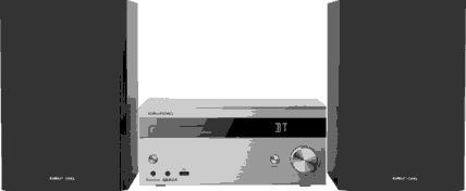 Produktbild Grundig CMS 4000 BT DAB+ (Bluetooth, CD Player, 1x 50 W)