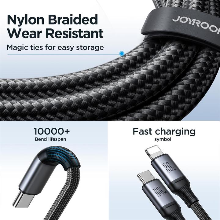 Produktbild Joyroom Usb Typ C – Lightning, USB Typ C (1.50 m, USB 2.0)