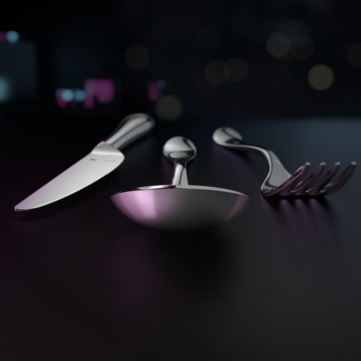 Produktbild WMF Essbesteck Besteckset 6 Personen Merit 30tlg Edelstahl 18/10 poliert (30 Stück, Besteck Set)