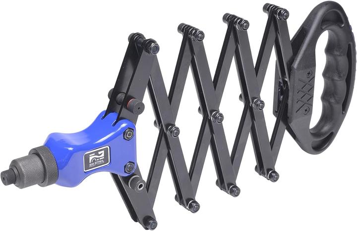 Image du produit SW-Stahl 42900L Pince à riveter à ciseaux pour 2,4 à 6,4 mm I Pince à riveter à ciseaux avec 5 embouts