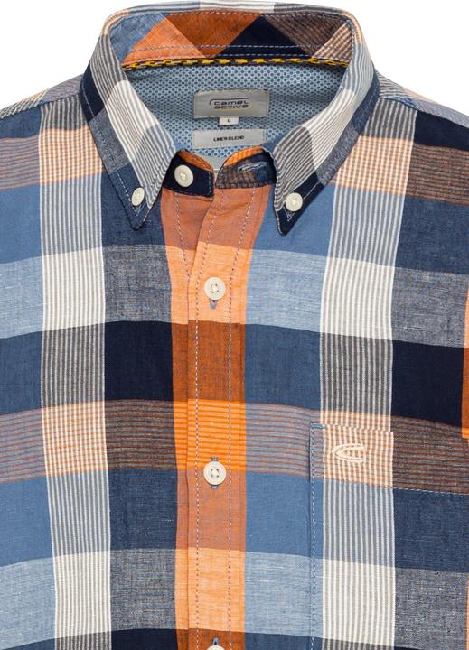 Image du produit Camel Active Chemise à carreaux en lin mélangé (M)