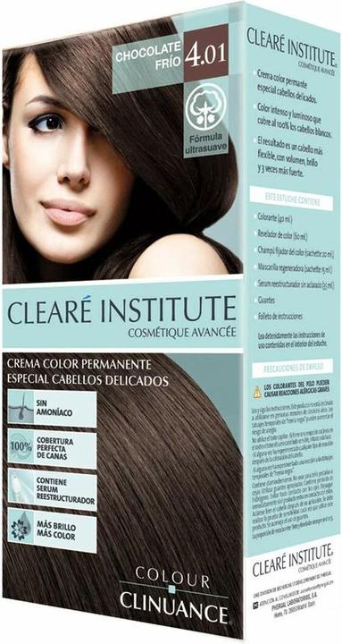 Image du produit Clearé Institute Colour Clinuance 4.01 Chocolat froid (Nº 4.01-chocolate frio)