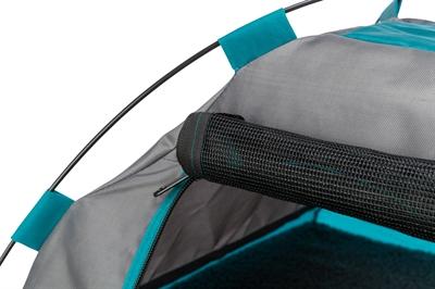Actual product image Trixie Tent for Dogs, 110 × 75 × 80 cm, Dark Grey/Petrol (Dog, Foldable)