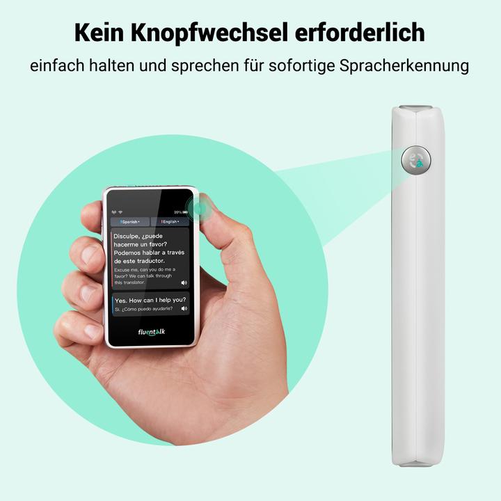 Produktbild Timekettle Fluentalk T1 Mini Handübersetzer (1 GB)