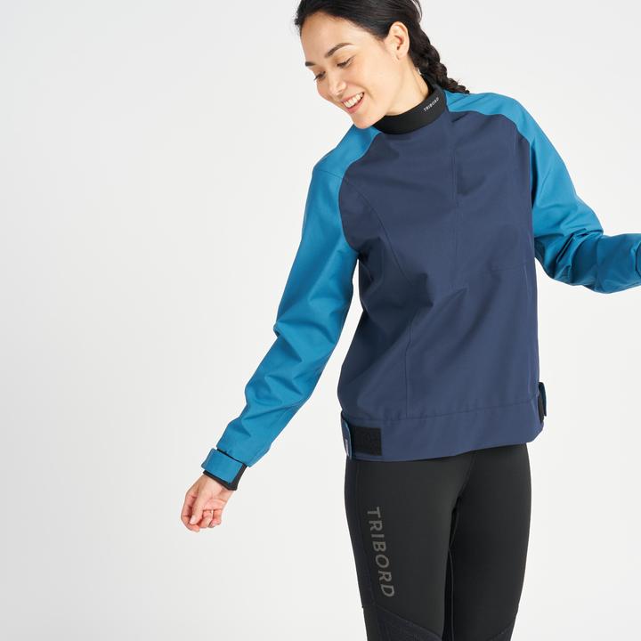 Immagine prodotto Tribord Giacca da vela antivento da donna - 500 BLU