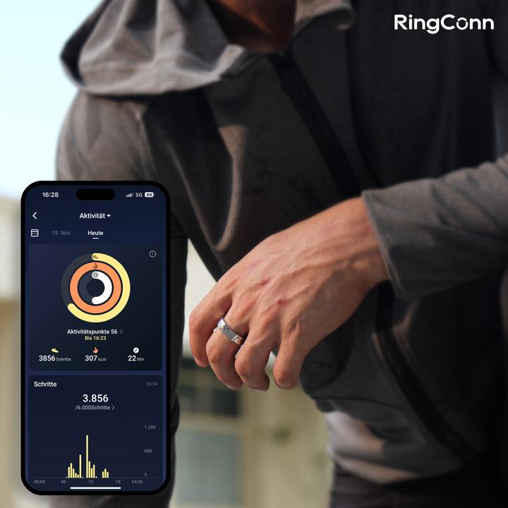 Produktbild RingConn Smart Ring (Gen2) (11, Black)