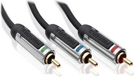 Produktbild Profigold Component Video Interconnect, 3RCA-3RCA, 10.0m (10 m, Andere)