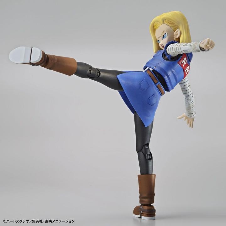 Actual product image Bandai DRAGON BALL - Figure-rise Standard Android #18 - Model Kit