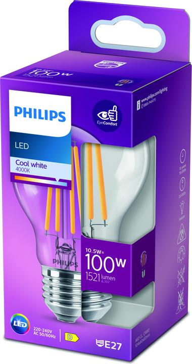 Produktbild Philips Led Lampe (E27, 10.50 W, 1521 lm, 1 x, D)