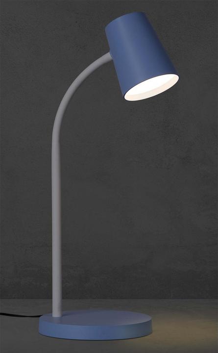Actual product image Nino Leuchten 53420116LEDTable lamp 'Luis' blue 6,5W 3000K (200 lm)