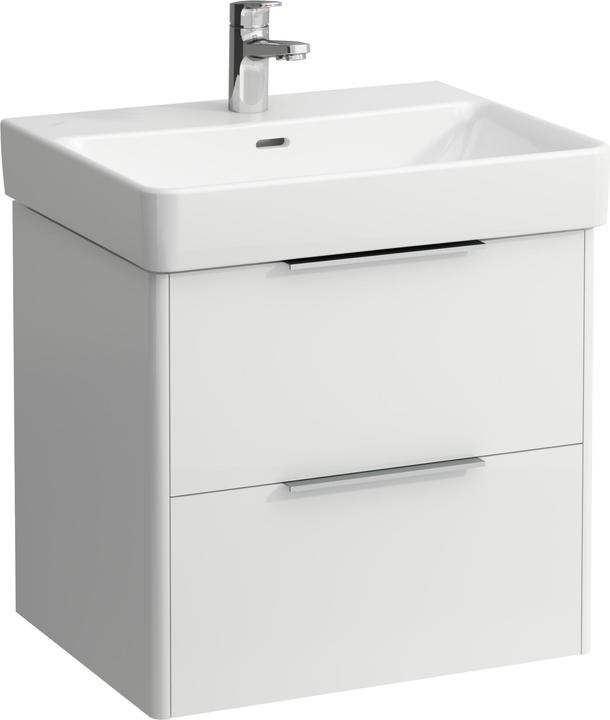 Produktbild Laufen Base Waschtischunterschrank, 2 Schubladen, 570x440x530mm, für Waschtisch H810963, H402232110 (57 x 44 x 57 cm)