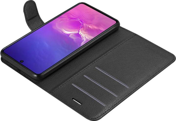 Actual product image Cadorabo Book with stand function cover (Samsung Galaxy S10 Lite, Samsung Galaxy A91)
