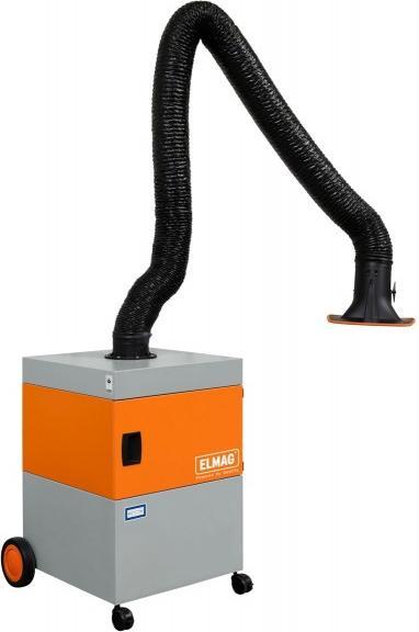 Produktbild Elmag - Absauganlage, fahrbar, Profi-Master Absaugarm Ø 150mm/4m in Schlauchausführung, Absaugl. m. (Absauganlage)