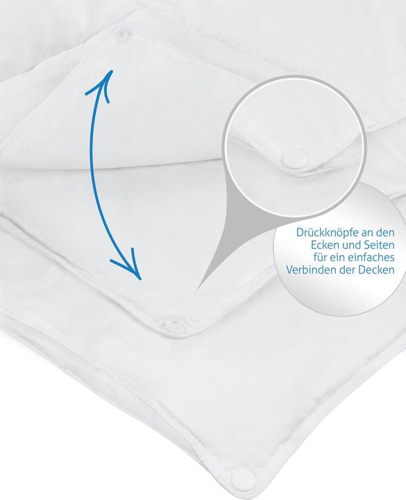Actual product image Aspero Sommer Daunendecke Ystad (310 g, 155 x 220 cm)
