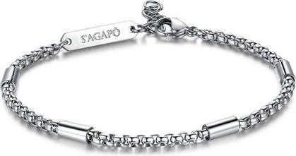 Produktbild Sagapo S'AgapÃµ - Steel bracelet Ripple SRP13