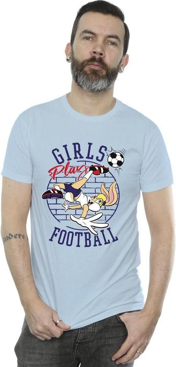 Produktbild Looney Tunes Lola Bunny Girls Play Football TShirt (XL)