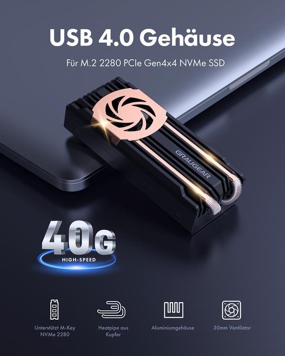 Productafbeelding Graugear G-M2U4-40G-F (M.2)