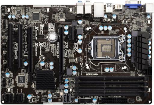 Produktbild AsRock Z75 Pro3 (LGA 1155, Intel Z77, ATX)