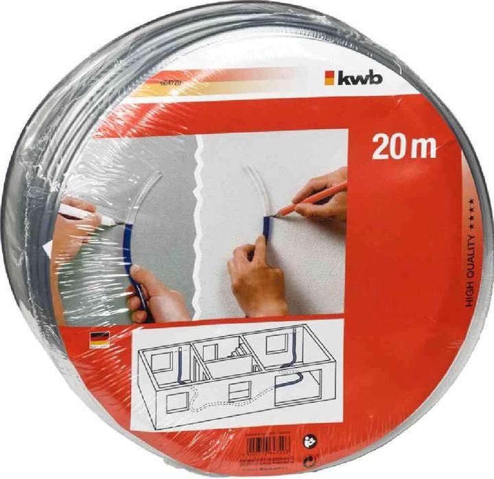 Actual product image kwb Hose spirit level 20 m, Ø 8mm, plastic, hose level, spirit level, tranparent (23.20 cm)