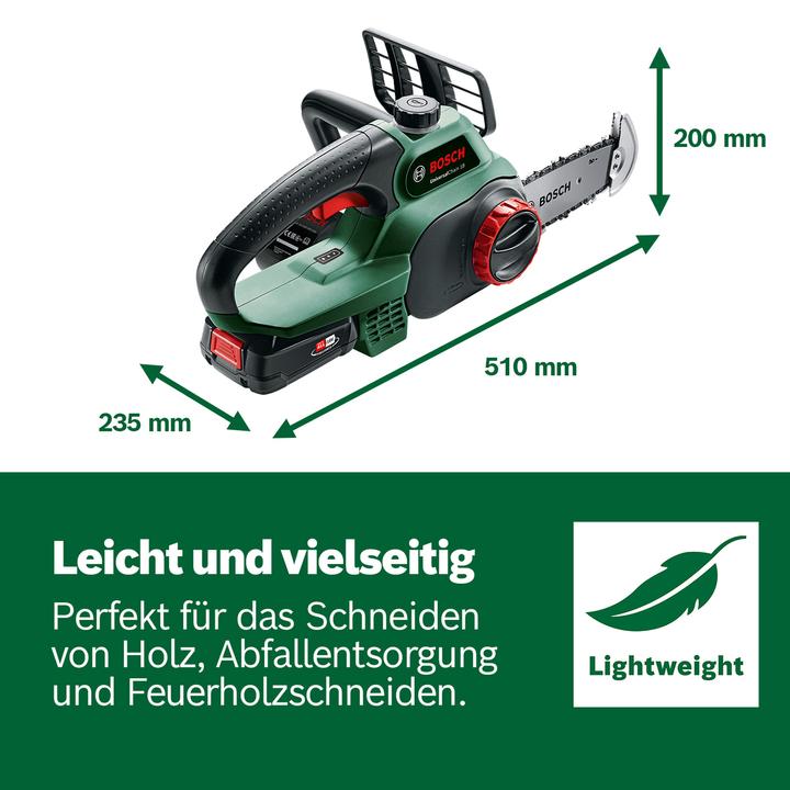 Produktbild Bosch Home & Garden UniversalChain 18 (Akku Kettensäge)