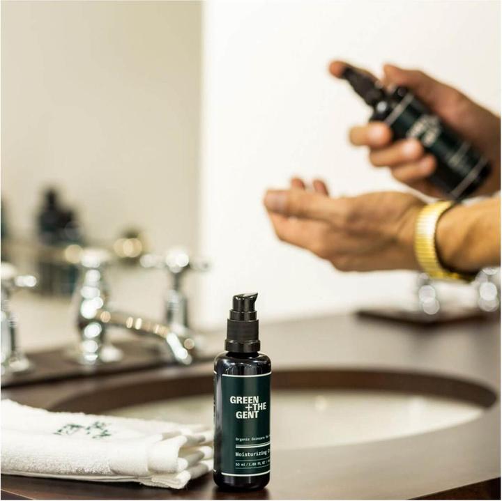 Image du produit Green + The Gent Moisturizing Cream - Crème hydratante revitalisante (50 ml, Crème 24h)