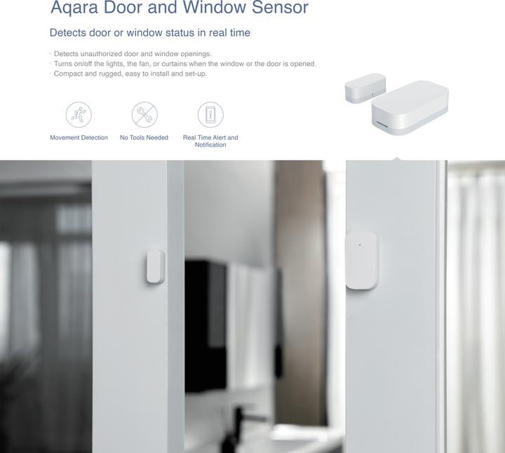 Actual product image Aqara Door & Window Sensor