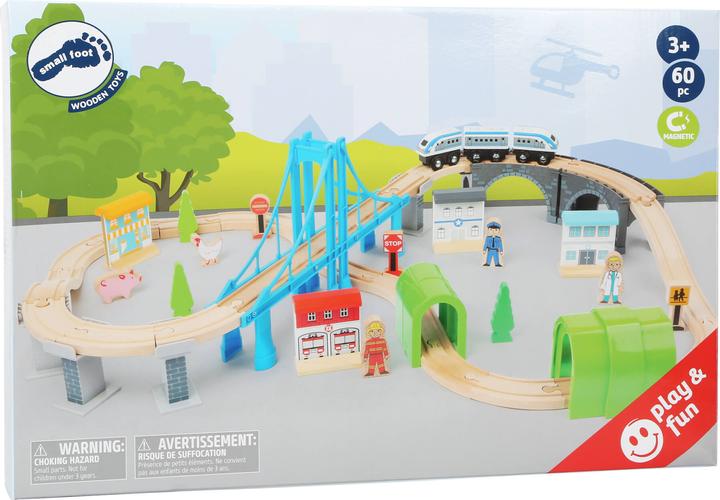 Image du produit small foot Chemin de fer en bois Pont