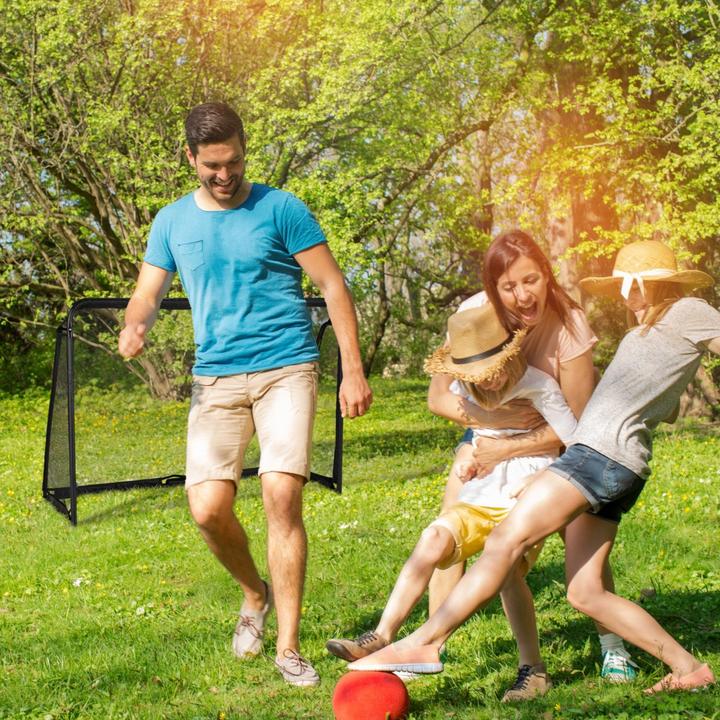 Actual product image Relaxdays football goal