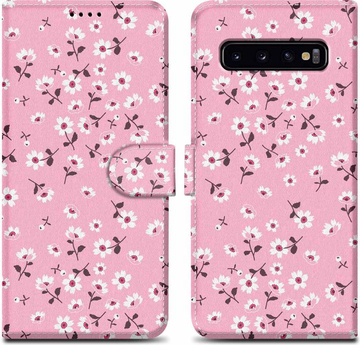 Actual product image Cadorabo Book cover with print (Samsung Galaxy S10)