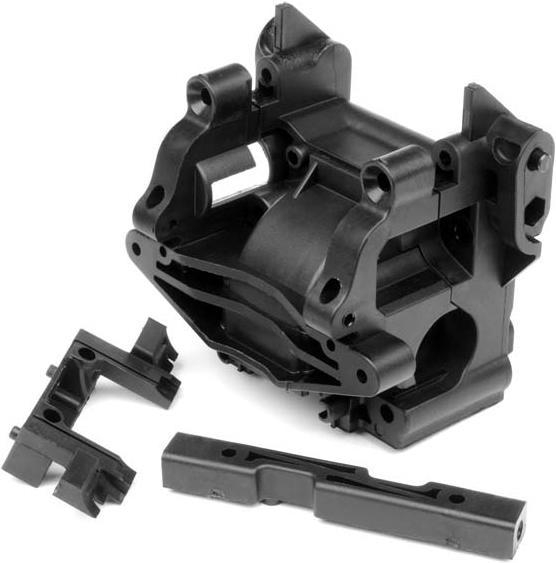 HPI Savage Flux Composite Gear Box/bulkhead Set