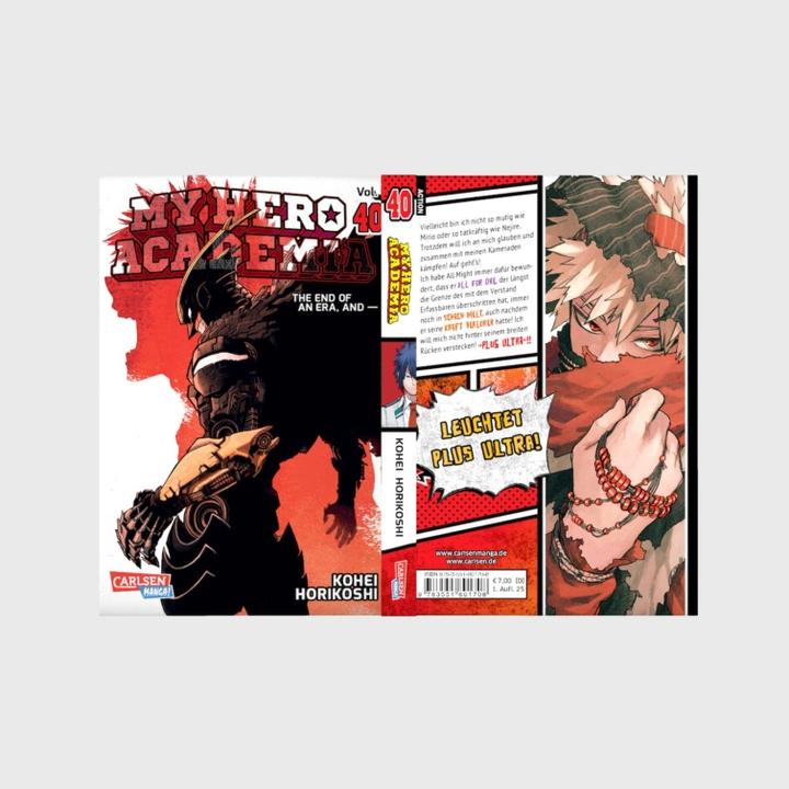 Actual product image My Hero Academia 40 (Kohei Horikoshi, German)