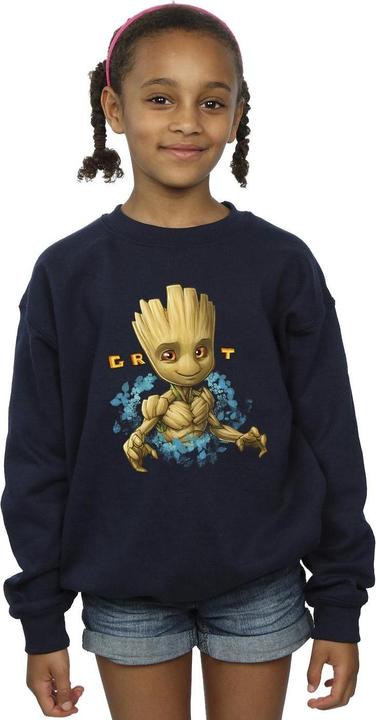 Produktbild Guardians of the Galaxy Groot Flowers Sweatshirt Mädchen (140, 146)