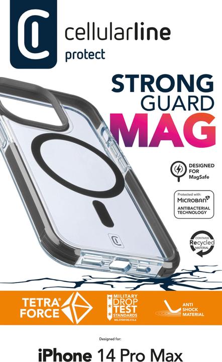 Actual product image Cellularline Sensation Guard (Apple iPhone 14 Pro Max)