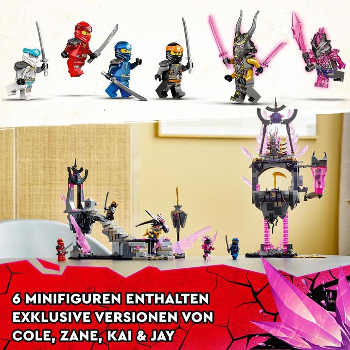 Actual product image LEGO The Temple of the Crystal King (71771, LEGO Ninjago)