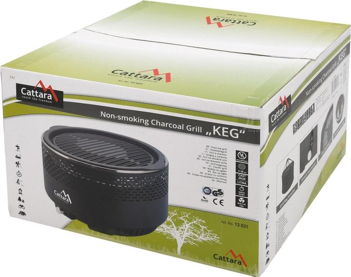 Immagine prodotto Cattara Griglia da tavolo KEG a carbonella