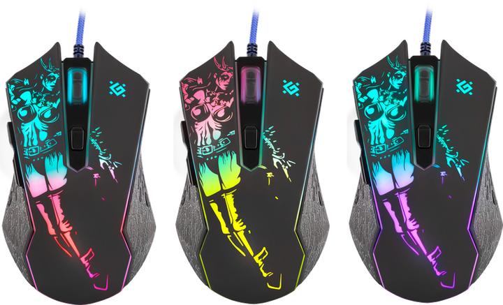 Image du produit Defender Gaming, filaire, souris optique GM-933 SIN'SISTER 7200dpi 6P rétro-éclairée (Filaire)