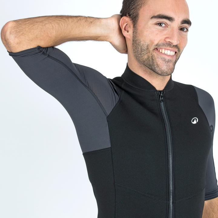 Immagine prodotto Subea YULEX100 manica corta da uomo con protezione UV 1,5 mm - nero (1 mm, XL)