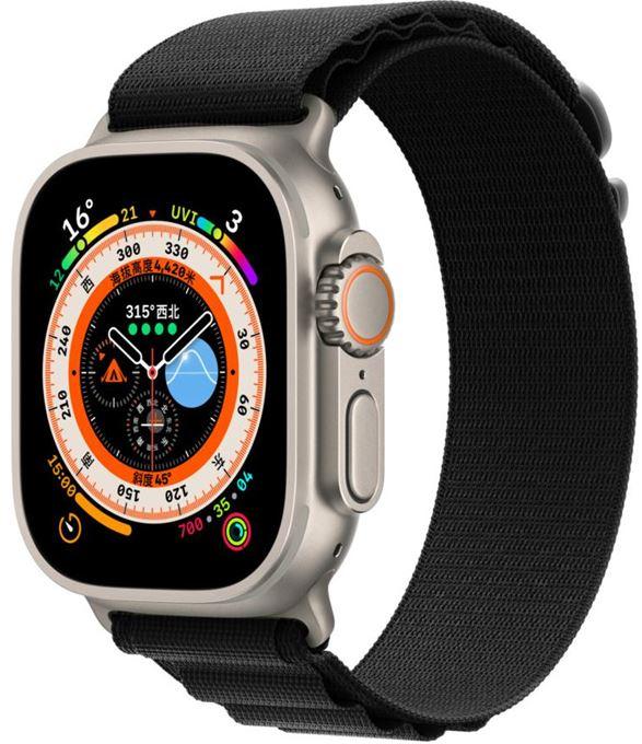 PhoneLook Bracciale in nylon robusto resistente alle intemperie Ultra 49 mm (49 mm, Gomma / Silicone)