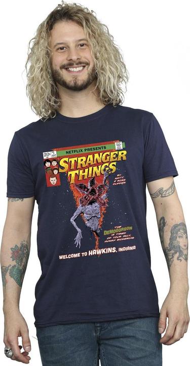 Immagine prodotto Netflix Stranger Things Comic Cover Maglietta Uomo (XXL)