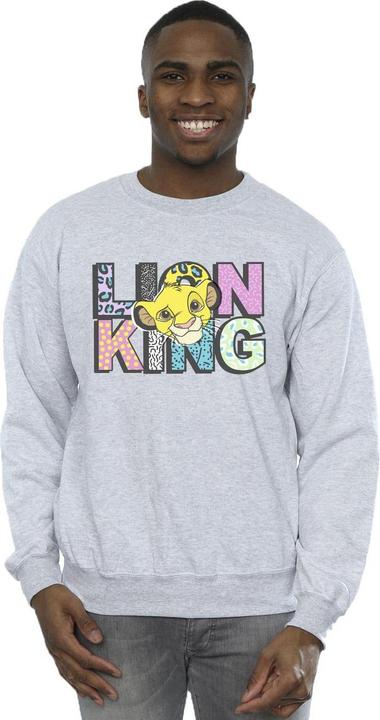 Immagine prodotto Disney The Lion King Pattern Logo Felpa Uomo (XXL)