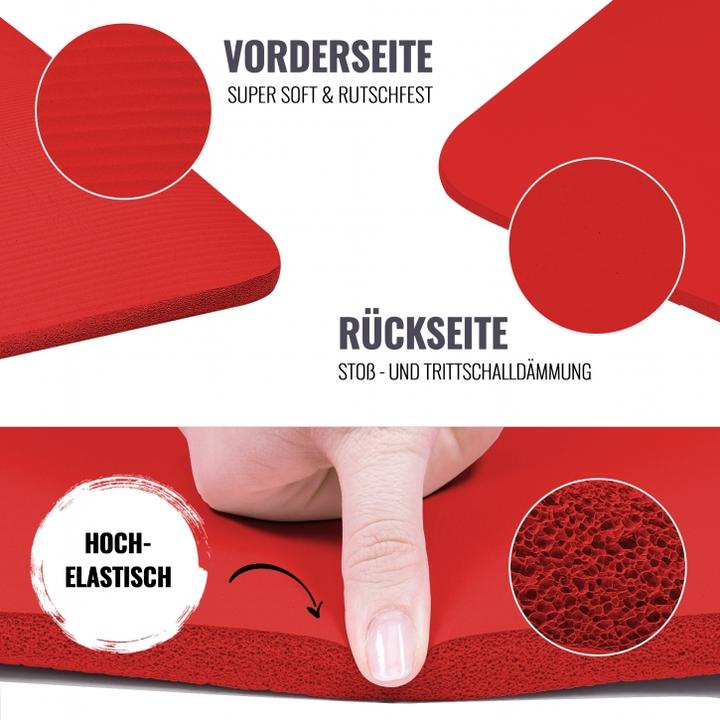 Produktbild Gorilla Sports Yogamatte (15 mm)