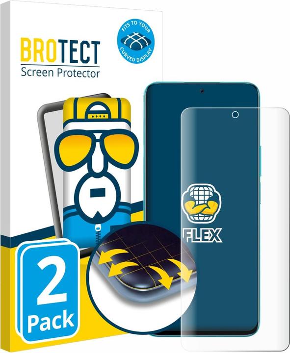 Produktbild BROTECT Full-Cover Displayschutz (2 Stück, Honor 90 Lite)
