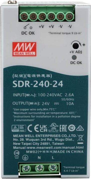 Produktbild MeanWell Mean Well DIN Rail Netzgerät