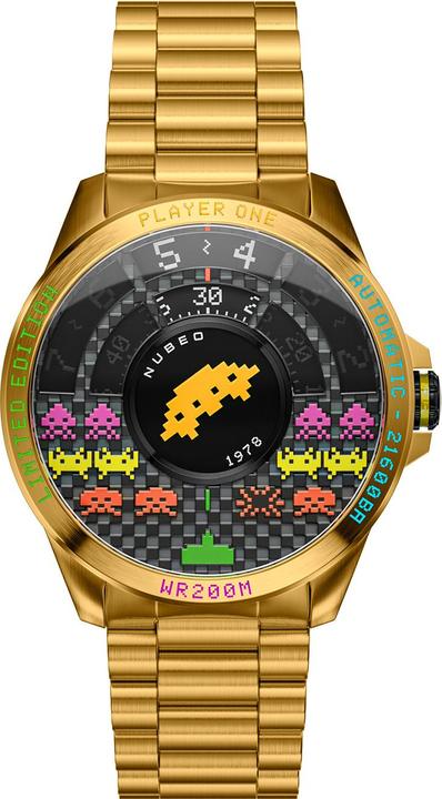 Produktbild Nubeo NB-6082-SI-33 Herrenuhr Quasar Automatik Limited 48mm 20ATM