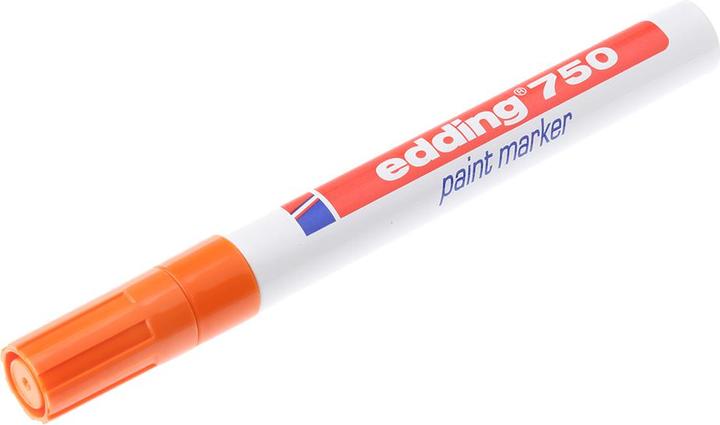 Actual product image Edding paint marker 750 (Orange, 2 mm, 1 x)